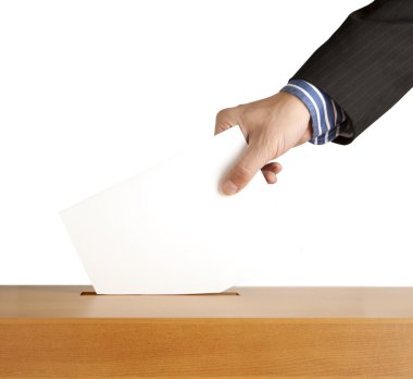 Voting ballot clipart