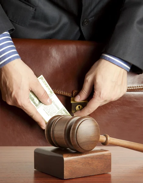 Lawyer in court — Stock Photo, Image
