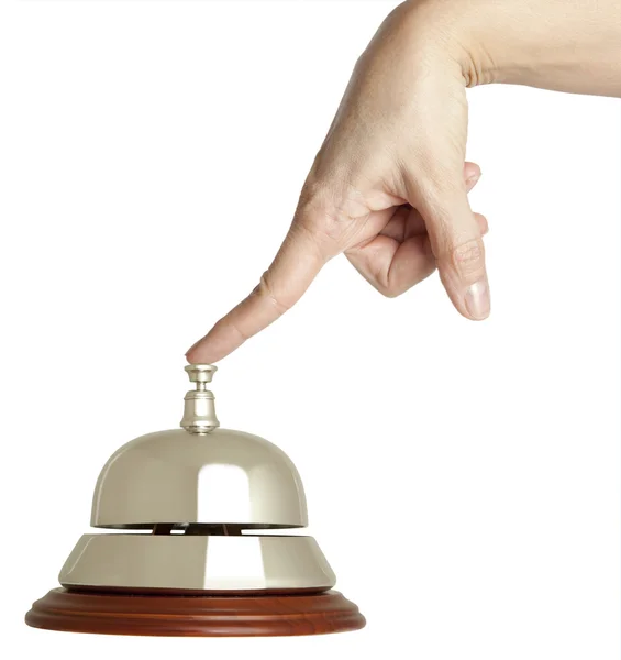 Hotel bell isolated — Stock Photo, Image