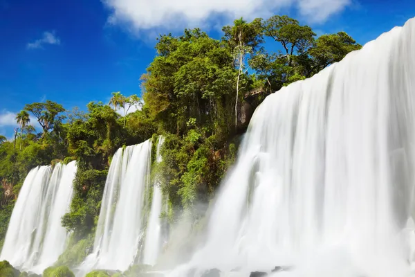 Водопад Игуасу, вид с аргентинской стороны — стоковое фото