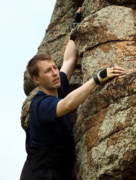 Rock climber. — Stock Photo, Image