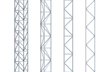 Seamless steel girders clipart