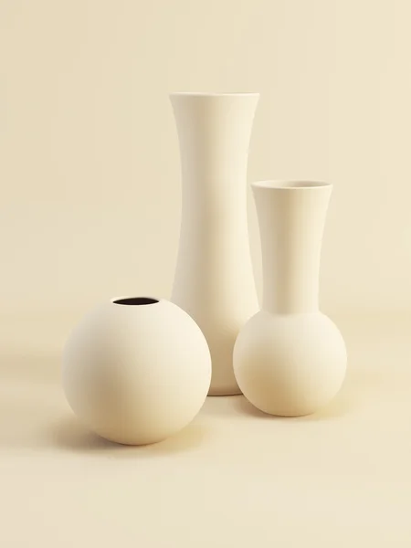 Set di vasi in ceramica — Foto Stock