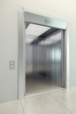 Modern elevator clipart