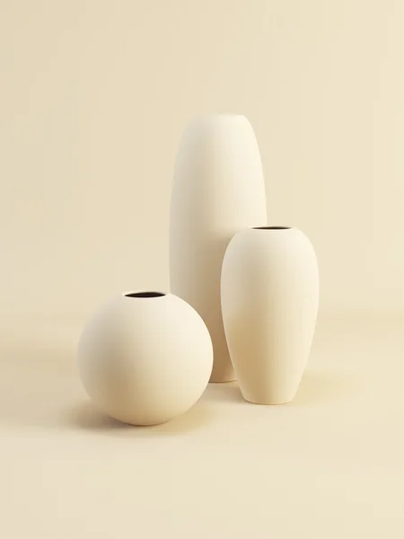 Zestaw wazony ceramiczne — Zdjęcie stockowe