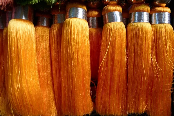 Colored fringes, Marocco — Stock Photo, Image
