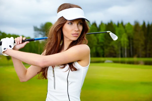 Женский гольф — стоковое фото