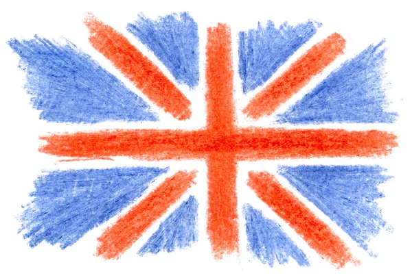 Flaga Wielkiej Brytanii — Zdjęcie stockowe