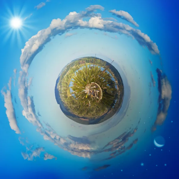 Pequeno planeta — Fotografia de Stock