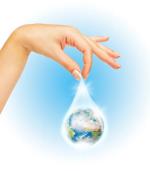The symbol of Save Planet — Stock Photo, Image