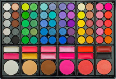 Kit cosmetics clipart