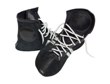 Boxing shoes clipart