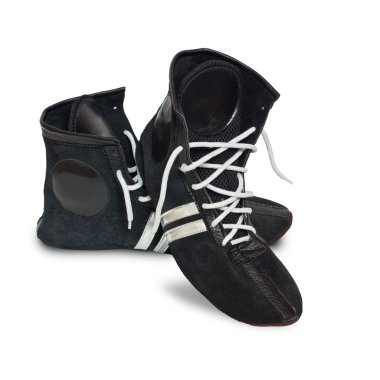 Boxing shoes clipart