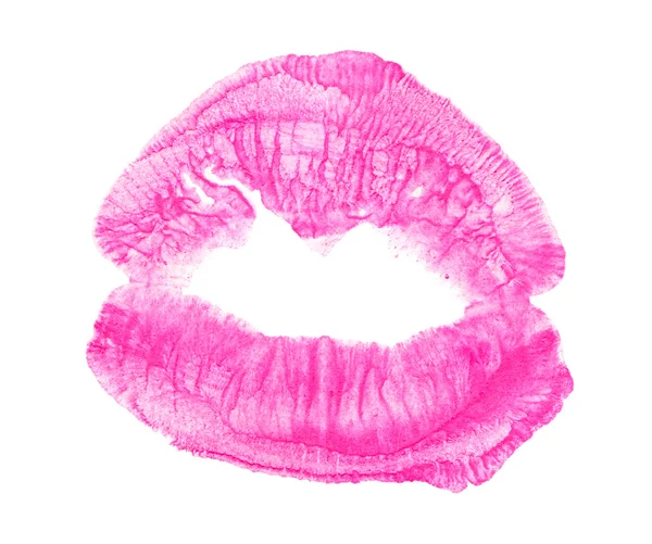 Sello de beso de mujer —  Fotos de Stock