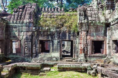 Antik khmer Budist tapınağı angkor wat kompleksi içinde