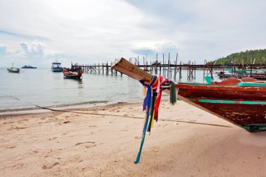 tekne tropikal deniz. Tayland