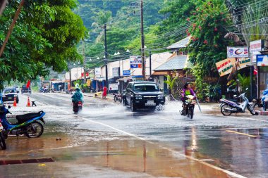 Flooding in Thailand clipart