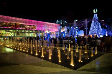 Bangkok gece aydınlatma