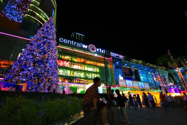 Bangkok gece aydınlatma