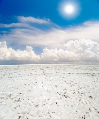 Salt desert clipart