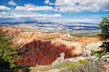 bryce canyon bakış açısından görüntüleme. Utah. ABD