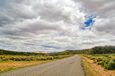 utah state manzarası. ABD