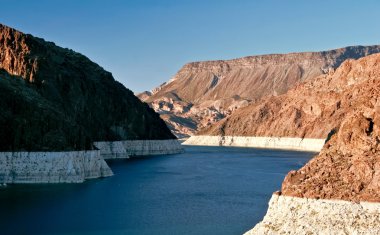 Lake mead yakınındaki hoover Barajı. Nevada