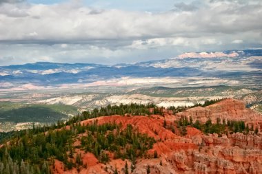 bryce canyon bakış açısından görüntüleme. Utah. ABD