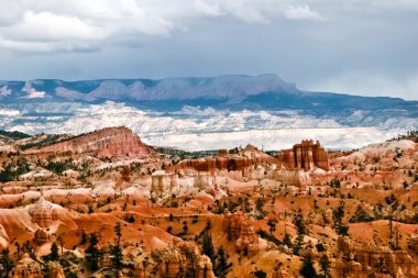 bryce canyon bakış açısından görüntüleme. Utah. ABD