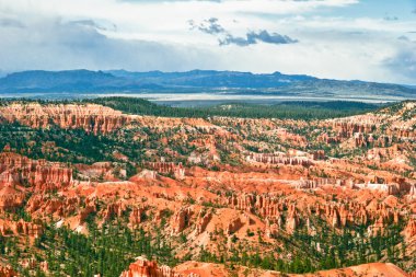 bryce canyon bakış açısından görüntüleme. Utah. ABD