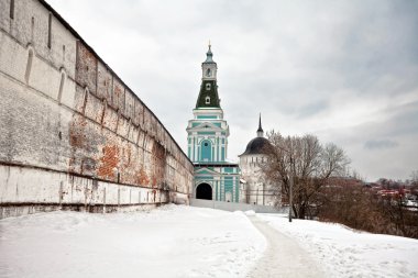 Eski Rus Kilisesi kasvetli hava