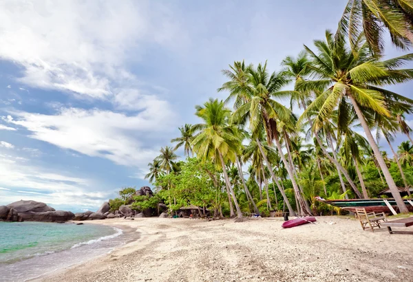 Playa tropical exótica. — Foto de Stock