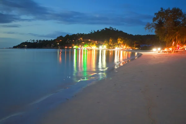 Stock image Tropical colorful sunset.