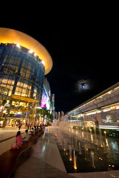Illuminazione notturna di Bangkok — Foto Stock