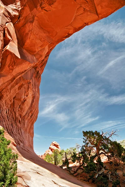 Em Arches Canyon — Fotografia de Stock