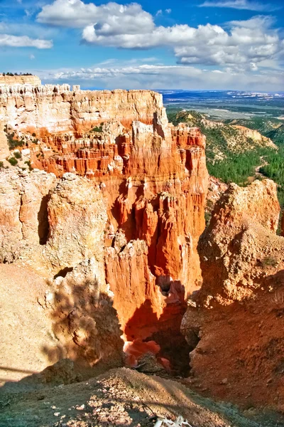 Vista do ponto de vista de Bryce Canyon. Utah. Estados Unidos — Fotografia de Stock