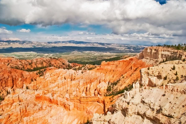 Δες από την άποψη της bryce canyon. Γιούτα. ΗΠΑ — Φωτογραφία Αρχείου
