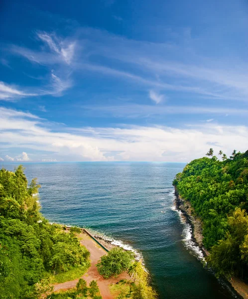 Blick auf den Ozean auf der großen Insel. hawaii — Stockfoto