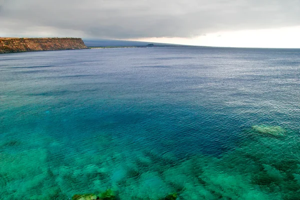 查看在大岛上的海洋上。夏威夷 — 图库照片