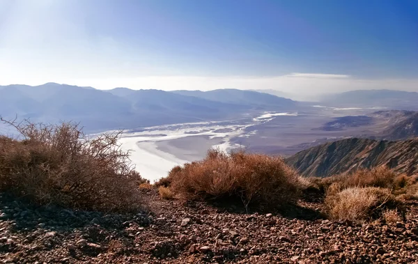 Martwe krajobraz doliny śmierci — Zdjęcie stockowe