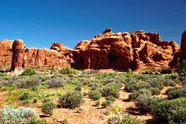 Ad Arches Canyon — Foto Stock