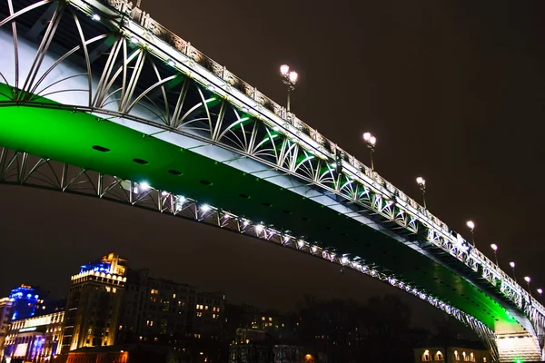 モスクワ川に架かる橋します。 — ストック写真