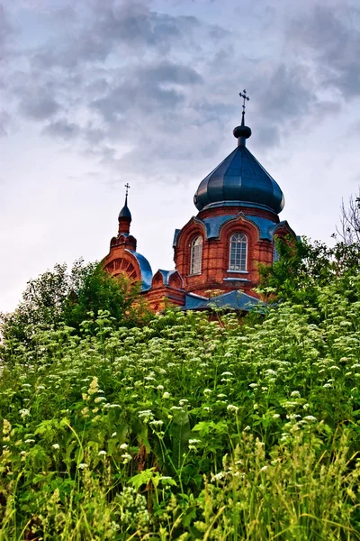 Gamla ryska kyrkan — Stockfoto