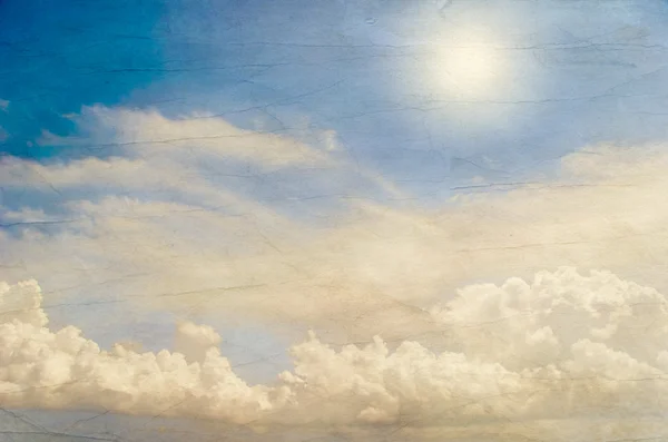 Гранж-изображение неба — стоковое фото