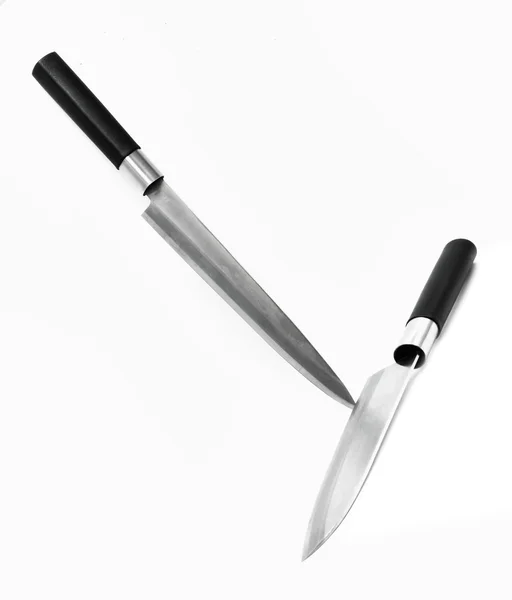 Asian knifes isolated — Stock Photo, Image