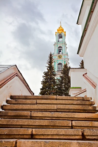 Старої російської церкви в похмура погода — стокове фото