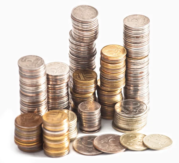 Mynt bakgrund — Stockfoto