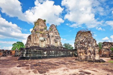 Antik khmer Budist tapınağı angkor wat kompleksi içinde