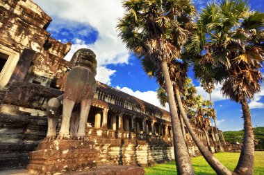 Antik khmer Budist tapınağı angkor wat kompleksi içinde