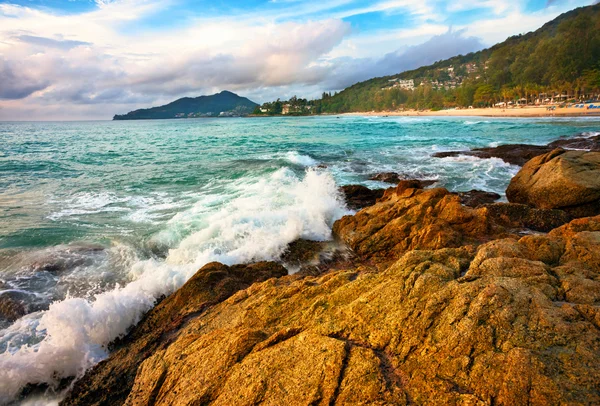 Exotischer tropischer Strand — Stockfoto